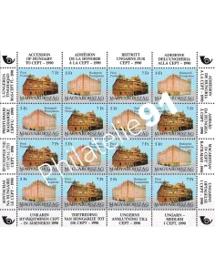 Hongrie, n° 3312 à 3313, en Feuille, collection timbres Europe