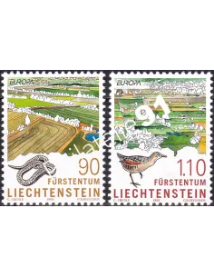 Liechtenstein, n° 1131 à 1132, collection timbres Europe