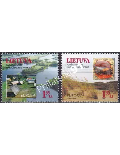Lituanie, n° 607 à 608, collection timbres Europe