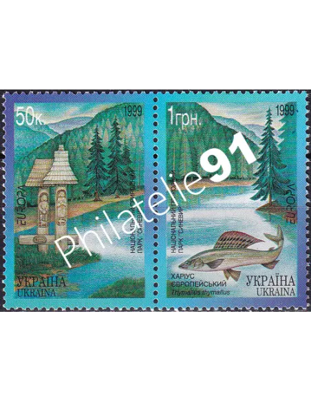 Ukraine, n° 363 à 364, en paire, collection timbres Europe