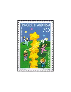 Timbre d'Andorre espagnol n° 261, collection timbres Europe