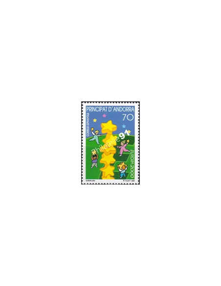 Timbre d'Andorre espagnol n° 261, collection timbres Europe