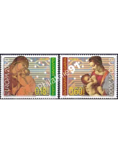 Bulgarie, n° 3879 à 3880, collection timbres Europe