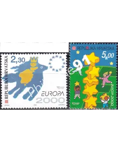 Croatie, n° 514 à 515, collection timbres Europe
