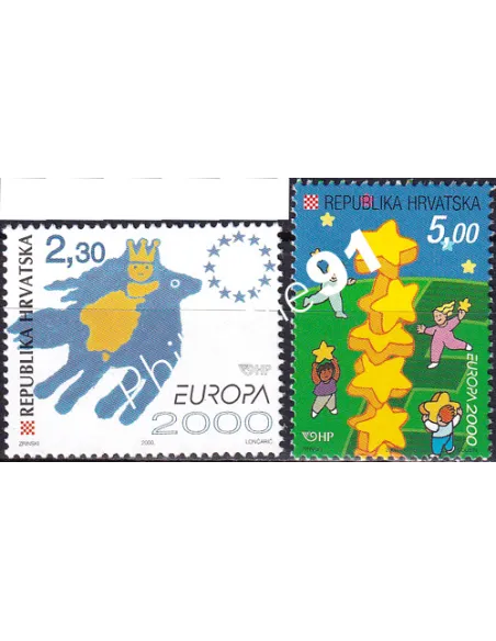Croatie, n° 514 à 515, collection timbres Europe