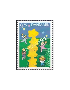 Danemark, n° 1255, collection timbres Europe