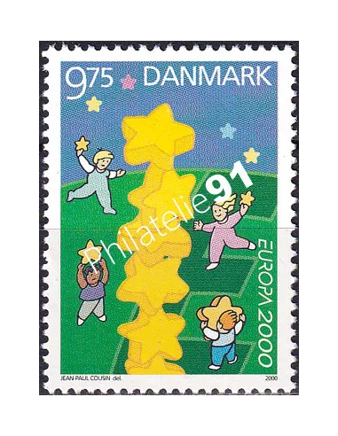 Danemark, n° 1255, collection timbres Europe