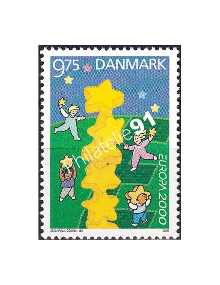 Danemark, n° 1255, collection timbres Europe