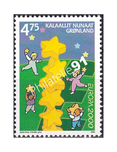 Groenland, n° 333, collection timbres Europe