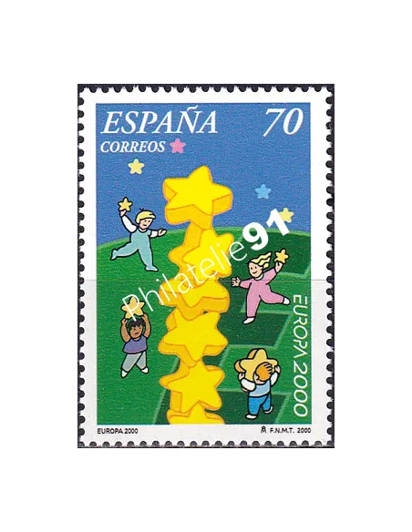 Timbre d'Espagne n° 3274, collection timbres Europe
