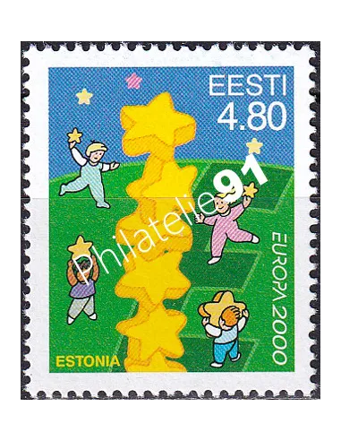 Estonie, n° 358, collection timbres Europe