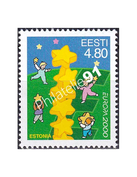 Estonie, n° 358, collection timbres Europe