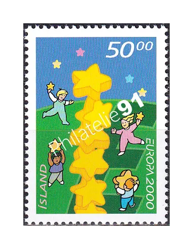 Islande, n° 890, timbres d'Europe