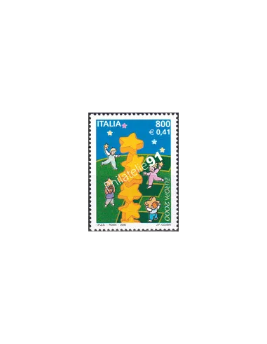 Italie, n° 2454, collection timbres Europe