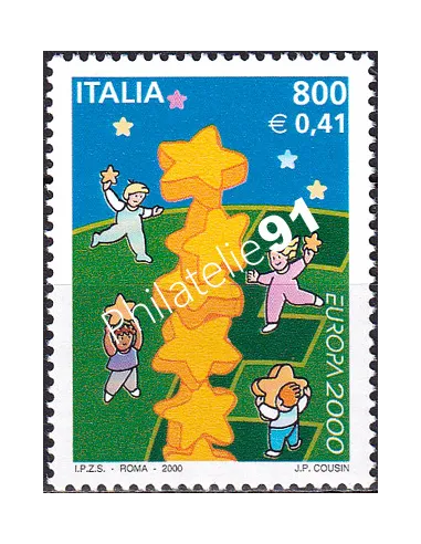 Italie, n° 2454, collection timbres Europe