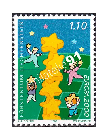 Liechtenstein, n° 1175, collection timbres Europe