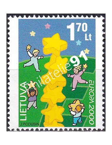 Lituanie, n° 642, collection timbres Europe
