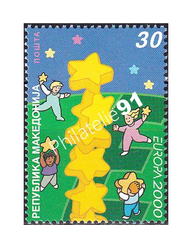 MACÉDOINE, n° 195, collection timbres Europe