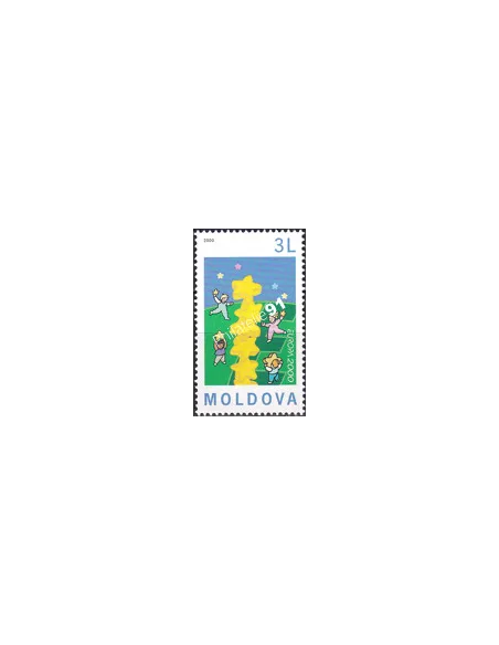 Moldavie, n° 313, collection timbres Europe