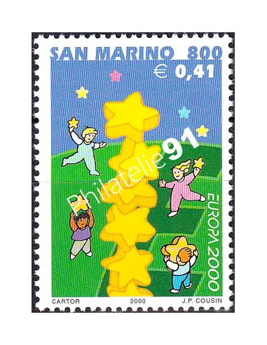 ST-MARIN, n° 1681, collection timbres Europe