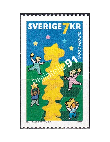 Suède, n° 2158, collection timbres Europe