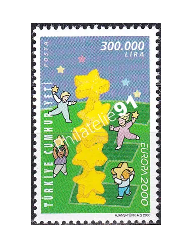 Turquie, n° 2944, collection timbre Europe