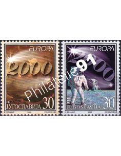 Yougoslavie, n° 2822 à 2823, collection timbres Europe