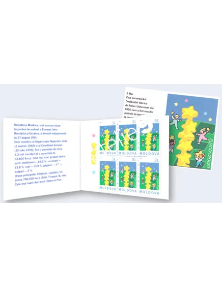 Moldavie, Carnet n° 313, collection timbres Europe