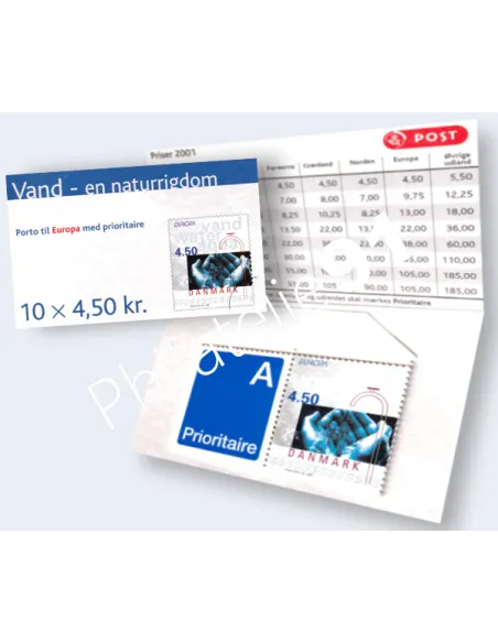Danemark, Carnet n° 1280a, collection timbres Europe