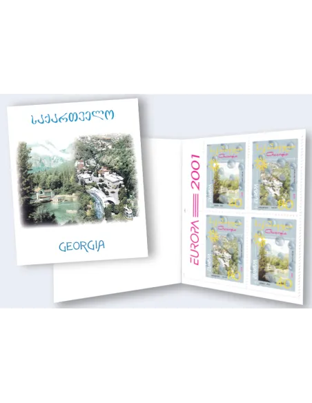 Géorgie, Carnet n° 295a, collection timbres Europe