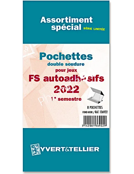 -                      2022  -   Pochettes Assortiment FS/FO FRANCE - 1er semestre 2022 - ADHÉSIFS