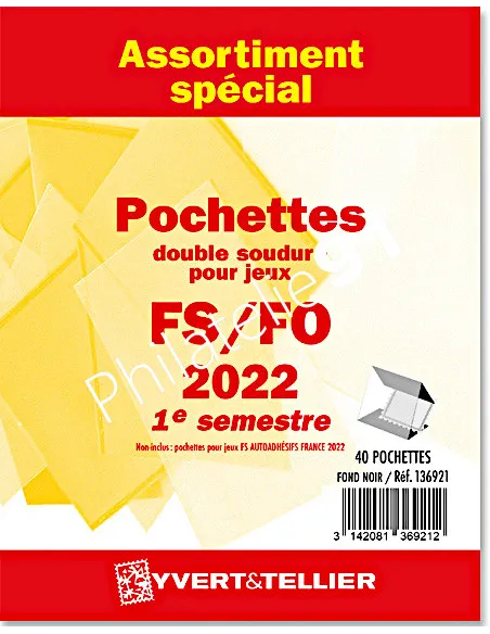 -                      2022  -   Pochettes Assortiment FS/FO FRANCE - 1er semestre 2022