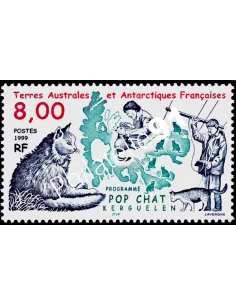 TAAF, n° 242, Collection timbres Dom-Tom