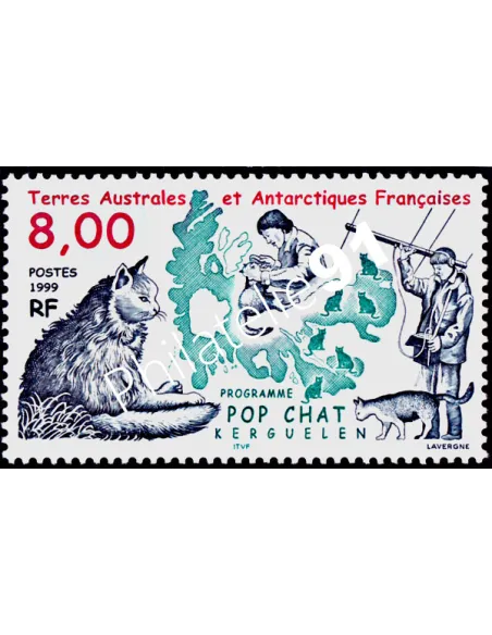 TAAF, n° 242, Collection timbres Dom-Tom