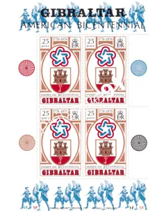 Gibraltar, BF n° 2, collection timbres Europe