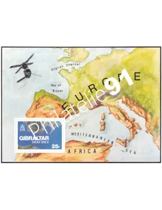 Gibraltar, BF n° 5, collection timbres Europe