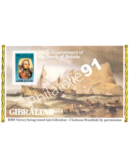 Gibraltar, BF n° 6, collection timbres Europe