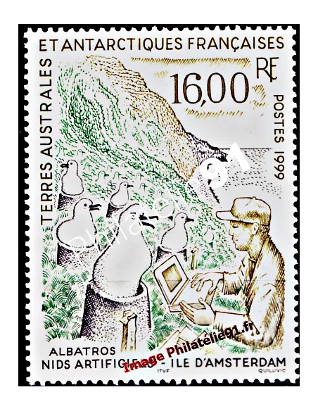 TAAF, n° 243, Collection timbres Dom-Tom