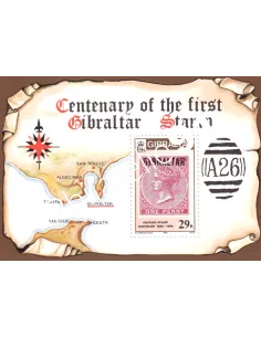 Gibraltar, BF n° 8, collection timbres Europe