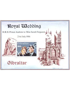 Gibraltar, BF n° 9, collection timbres Europe