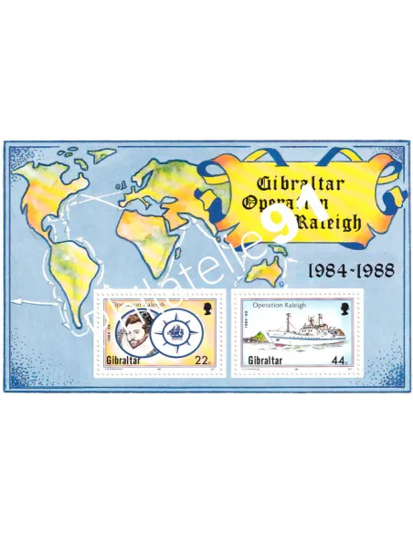 Gibraltar, BF n° 10, collection timbres Europe
