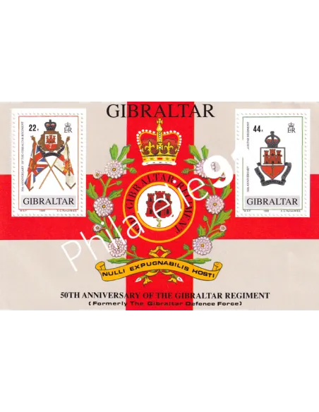 Gibraltar, BF n° 11, collection timbres Europe