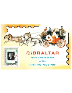 Gibraltar, BF n° 14, collection timbres Europe