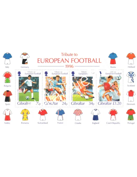 Gibraltar, BF n° 24, collection timbres Europe