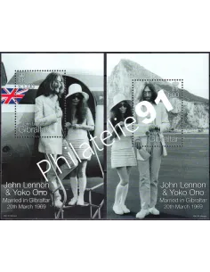 Gibraltar, BF n° 33 et 34, collection timbres Europe