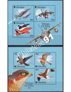 Gibraltar, BF n° 46 et 47, collection timbres Europe