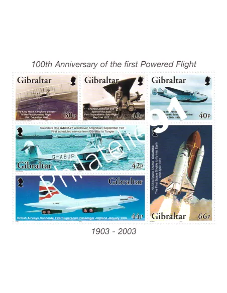 Gibraltar, BF n° 54, collection timbres Europe