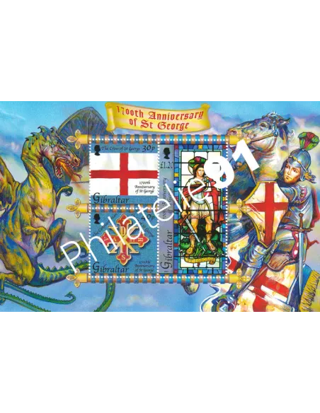 Gibraltar, BF n° 55, collection timbres Europe