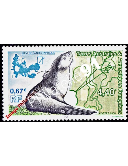 TAAF, n° 264, Collection timbres Dom-Tom