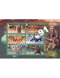 Gibraltar, BF n° 105, collection timbres Europe